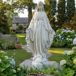 Figura ogrodowa Maryja mała